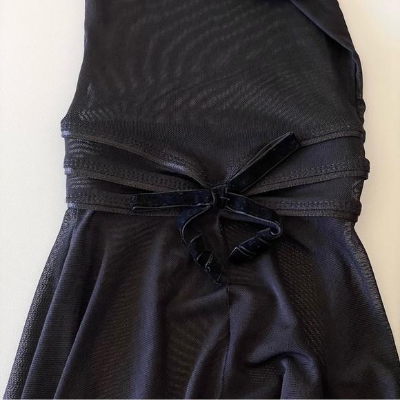 NWT Dolls Kill Sugar Thrillz Last First Date Mesh Flares Sheer Pant Black Small - Picture 12 of 15